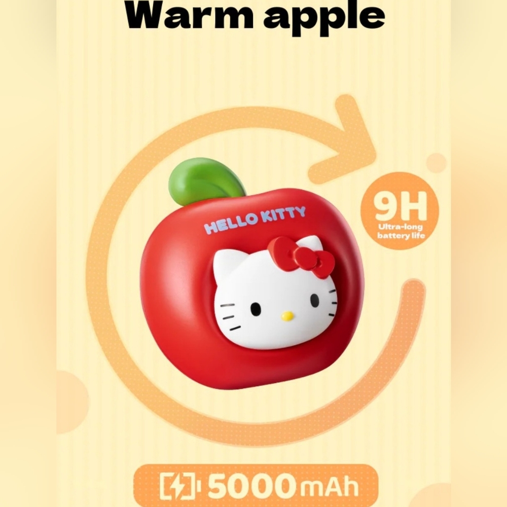 EXCLUSIVE - Hello Kitty x MarTube Officially Licensed Apple Hand Warmer - Picture 2 of 9